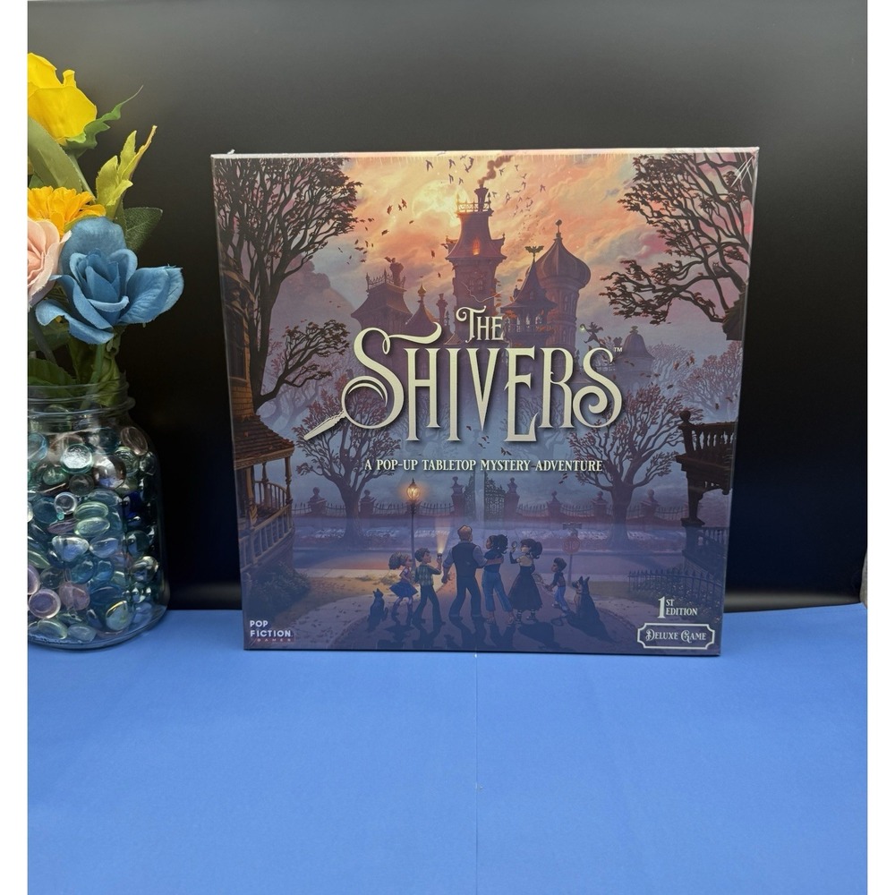 The Shivers Deluxe 1st Edition Kickstarter Exclusive Board Game Brand New Sealed